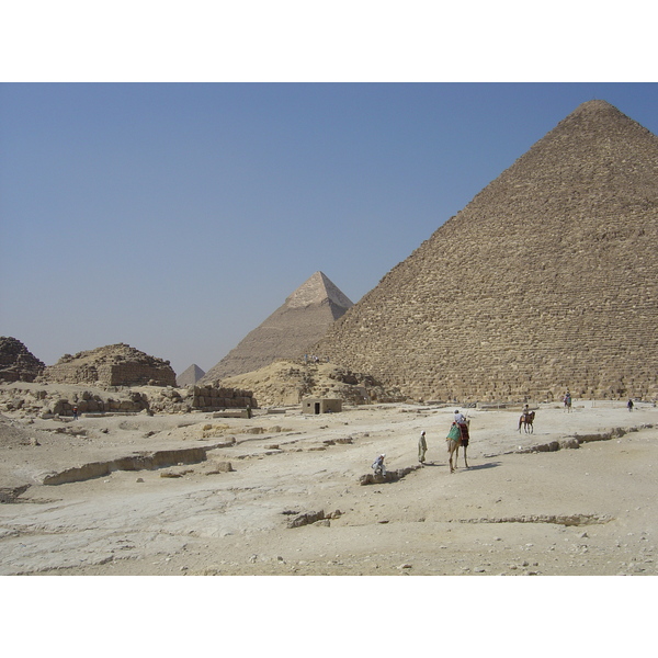 รูปถ่าย อียิปต์(Egypt) มหาพีระมิดแห่งกีซา(Giza Pyramids) 2004-09 49