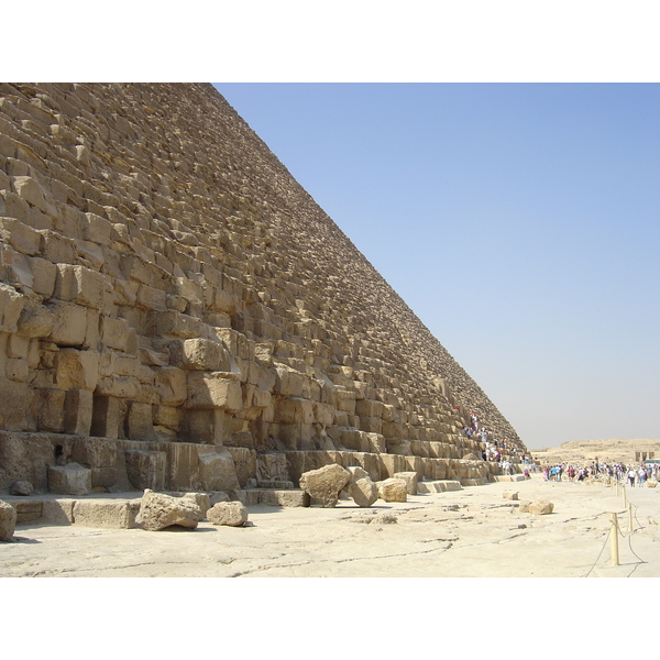 รูปถ่าย อียิปต์(Egypt) มหาพีระมิดแห่งกีซา(Giza Pyramids) 2004-09 23
