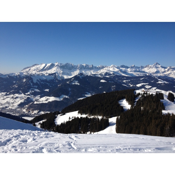 รูปถ่าย ฝรั่งเศส(France) เมแฌฟว์(Megeve) โรชบรุน(Rochebrune) 2012-02 19