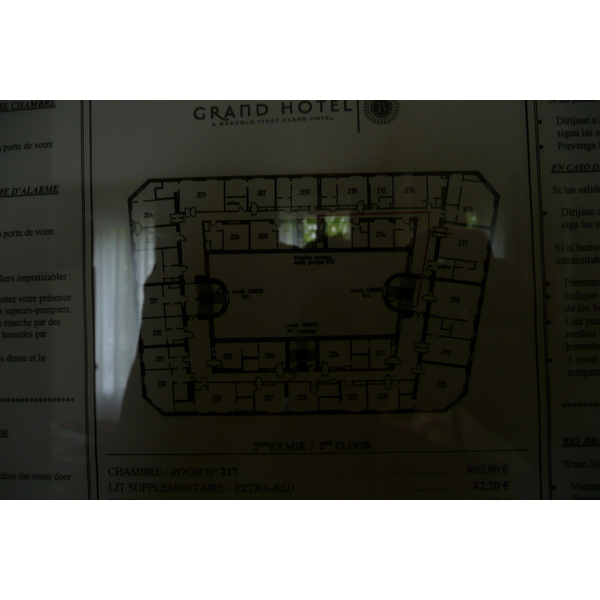 รูปถ่าย ฝรั่งเศส(France) ลีอง(Lyon) โรงแรมบอสโกโลแกรนด์(Boscolo Grand Hotel) 2008-06 17