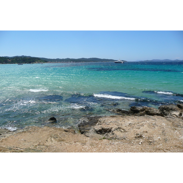 รูปถ่าย ฝรั่งเศส(France) เกาะปอร์เกอรอล(Porquerolles Island) หาดกูร์ตาด(Courtade beach) 2008-05 18