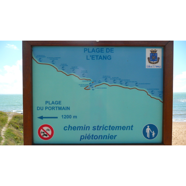 รูปถ่าย ฝรั่งเศส(France) ปอร์นิค(Pornic) หาดเลตัง(Plage de l'etang) 2007-07 32