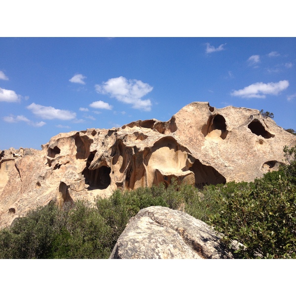 รูปถ่าย อิตาลี(Italy) ซาร์ดิเนีย(Sardinia) หินรูปหมี (รอกชาเดลลอร์โซ)(Roccia dell'Orso) 2015-06 54