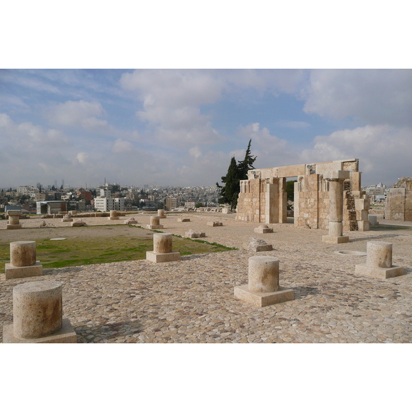 รูปถ่าย จอร์แดน(Jordan) อัมมาน(Amman) ป้อมปราการอัมมาน(Amman Citadel) 2007-12 14