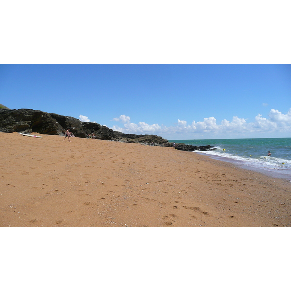 รูปถ่าย ฝรั่งเศส(France) ปอร์นิค(Pornic) หาดเลตัง(Plage de l'etang) 2007-07 24