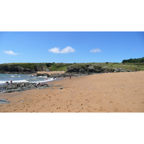 รูปถ่าย ฝรั่งเศส(France) ปอร์นิค(Pornic) หาดเลตัง(Plage de l'etang) 2007-07 13