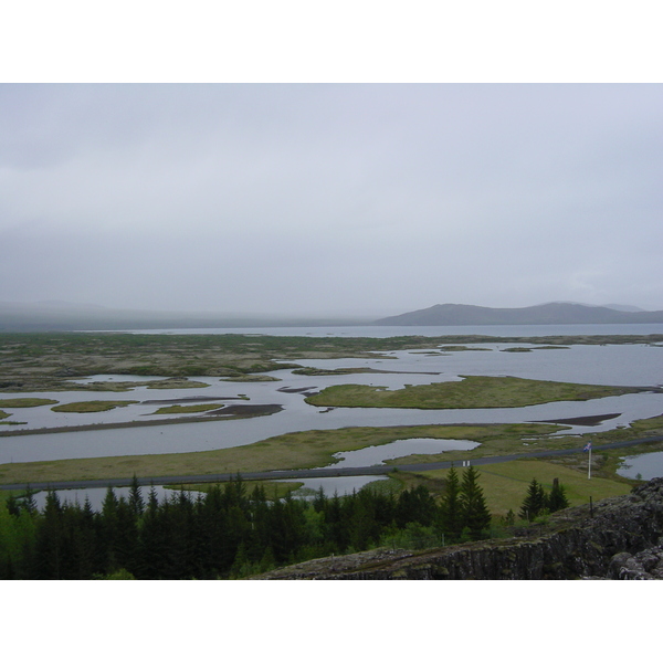 รูปถ่าย ไอซ์แลนด์(Iceland) ถนนหมายเลข 36, 52 และ 50(road 36, 52 and 50) 2003-06 26