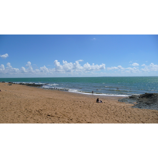 รูปถ่าย ฝรั่งเศส(France) ปอร์นิค(Pornic) หาดเลตัง(Plage de l'etang) 2007-07 20