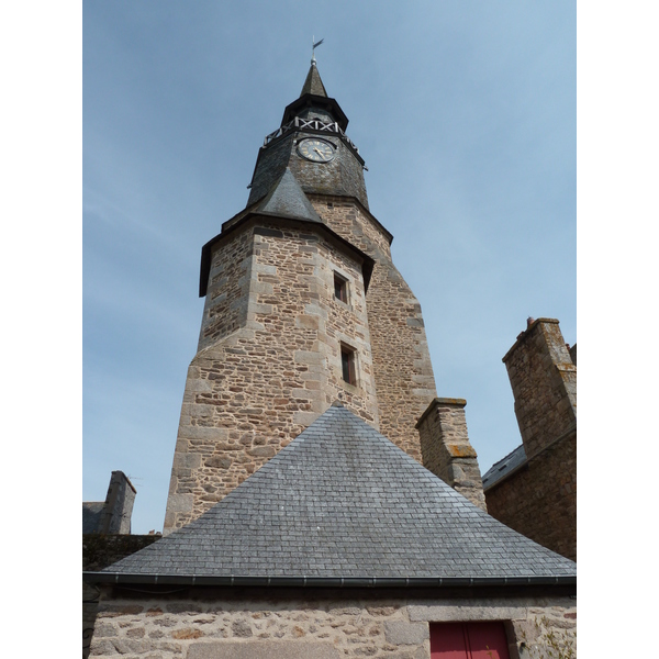 รูปถ่าย ฝรั่งเศส(France) ดีน็อง(Dinan) หอนาฬิกาดีน็อง(Dinan clock tower) 2010-04 35