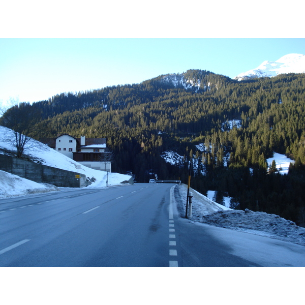 รูปถ่าย สวิสเซอร์แลนด์(Switzerland) ถนนจากคูร์ไปเซนต์มอริตซ์(Chur to St Moritz Road) 2007-01 4