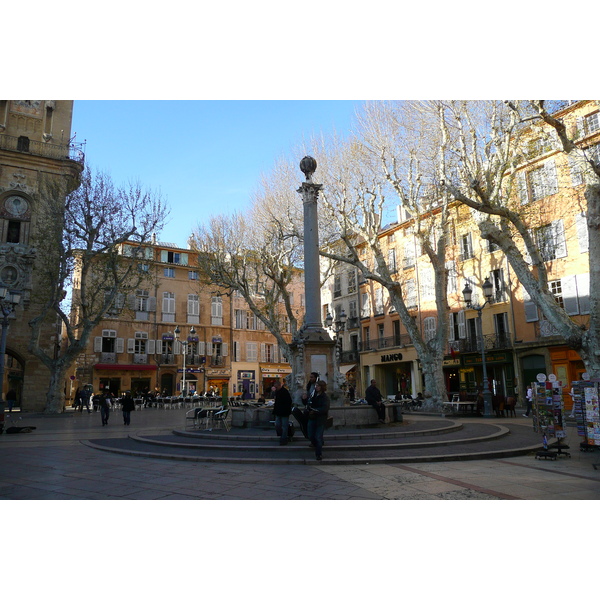 รูปถ่าย ฝรั่งเศส(France) แอ็กซ์-อ็อง-โพรว็องส์(Aix en Provence) ศาลาว่าการเมืองแอ็กซ์(Aix Town Hall) 2008-04 5