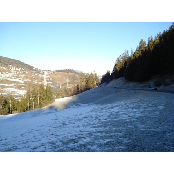 รูปถ่าย สวิสเซอร์แลนด์(Switzerland) ถนนจากคูร์ไปเซนต์มอริตซ์(Chur to St Moritz Road) 2007-01 121