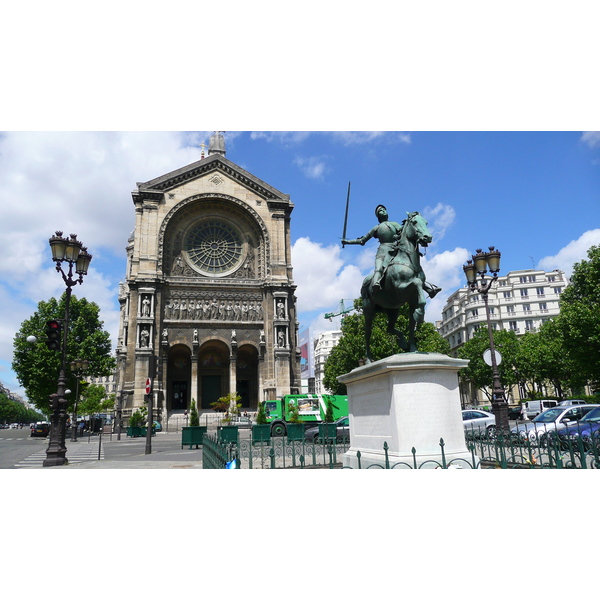 รูปถ่าย ฝรั่งเศส(France) ปารีส(Paris) โบสถ์แซ็ง-โตกุสแต็ง(Saint Augustin Church) 2007-05 30