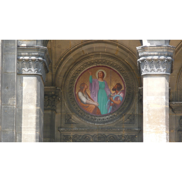 รูปถ่าย ฝรั่งเศส(France) ปารีส(Paris) โบสถ์แซ็ง-โตกุสแต็ง(Saint Augustin Church) 2007-05 37