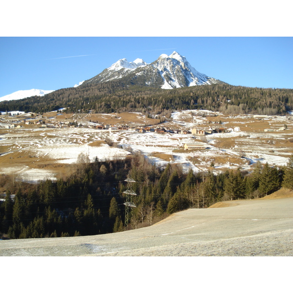 รูปถ่าย สวิสเซอร์แลนด์(Switzerland) ถนนจากคูร์ไปเซนต์มอริตซ์(Chur to St Moritz Road) 2007-01 133
