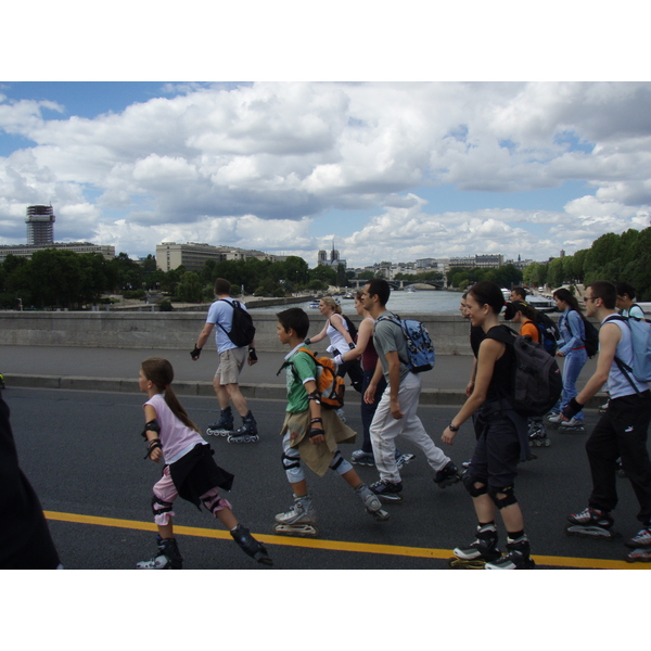 รูปถ่าย ฝรั่งเศส(France) ปารีส(Paris) เล่นสเก็ตในปารีส(Randonnee Roller et Coquillages) 2007-07 134