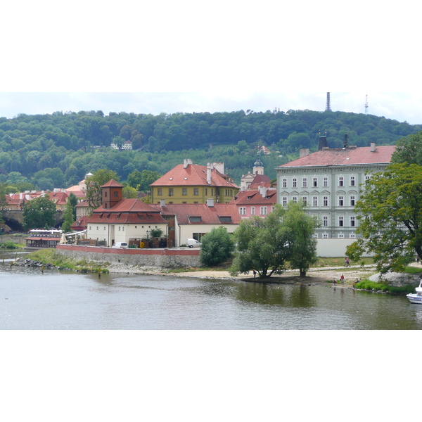 รูปถ่าย สาธารณรัฐเช็ก(Czech Republic) ปราก(Prague) แม่น้ำวัลตาวา(Vltava river) 2007-07 23
