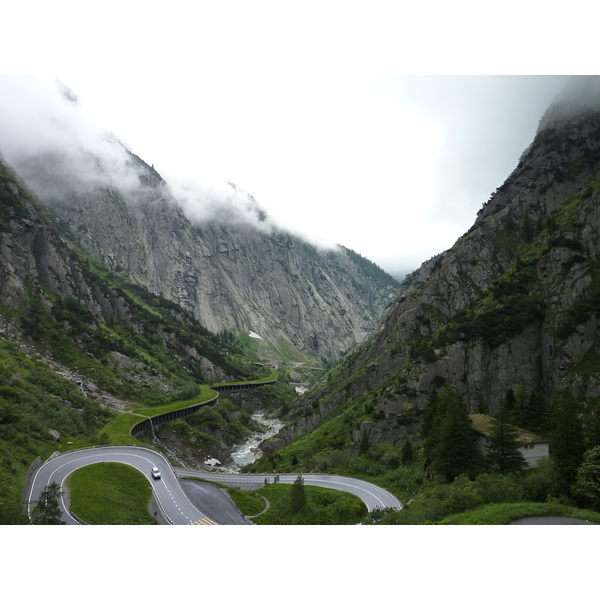 รูปถ่าย สวิสเซอร์แลนด์(Switzerland) ช่องเขากอตธาร์ด(Gotthard Pass) 2009-06 28