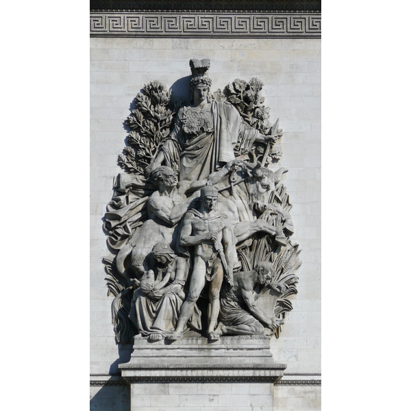 รูปถ่าย ฝรั่งเศส(France) ปารีส(Paris) ประตูชัย(Etoile and Arc de Triomphe) 2007-05 22