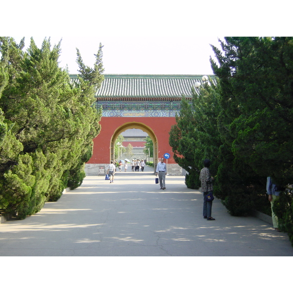 รูปถ่าย จีน(China) ปักกิ่ง(Beijing) วัดแห่งสวรรค์(Temple of Heaven) 2002-05 39