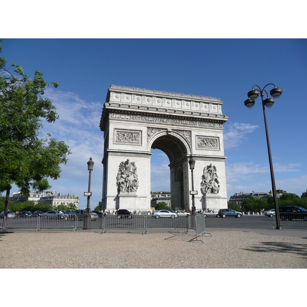 รูปถ่าย ฝรั่งเศส(France) ปารีส(Paris) ประตูชัย(Etoile and Arc de Triomphe) 2007-05 5