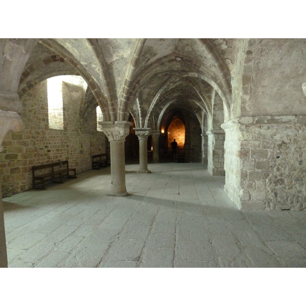 รูปถ่าย ฝรั่งเศส(France) มงแซ็งมีแชล(Mont St Michel) แอบบีมงแซ็งมีแชล(Mont St Michel Abbey) 2010-04 114