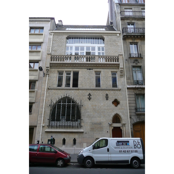 รูปถ่าย ฝรั่งเศส(France) ปารีส(Paris) ถนนอ็องแปร์(Rue Ampere) 2007-06 19