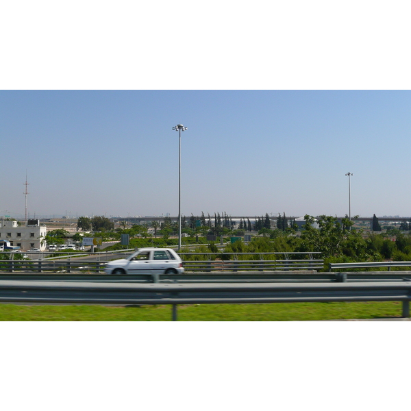 รูปถ่าย อิสราเอล(Israel) จากเทลอาวีฟไปท่าอากาศยานเบนกูเรียน(Tel Aviv to Ben Gurion Airport) 2007-06 36
