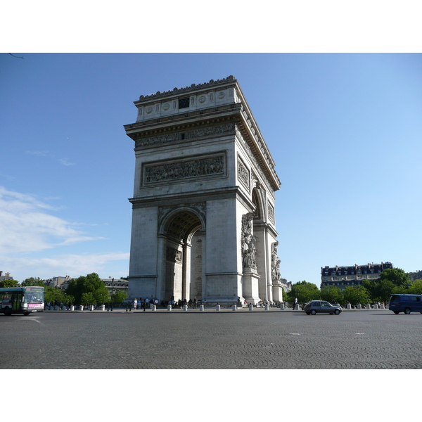 รูปถ่าย ฝรั่งเศส(France) ปารีส(Paris) ประตูชัย(Etoile and Arc de Triomphe) 2007-05 171