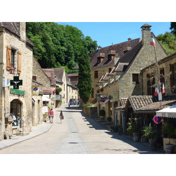 รูปถ่าย ฝรั่งเศส(France) ปราสาทเบนัก(Beynac Castle) 2009-07 103