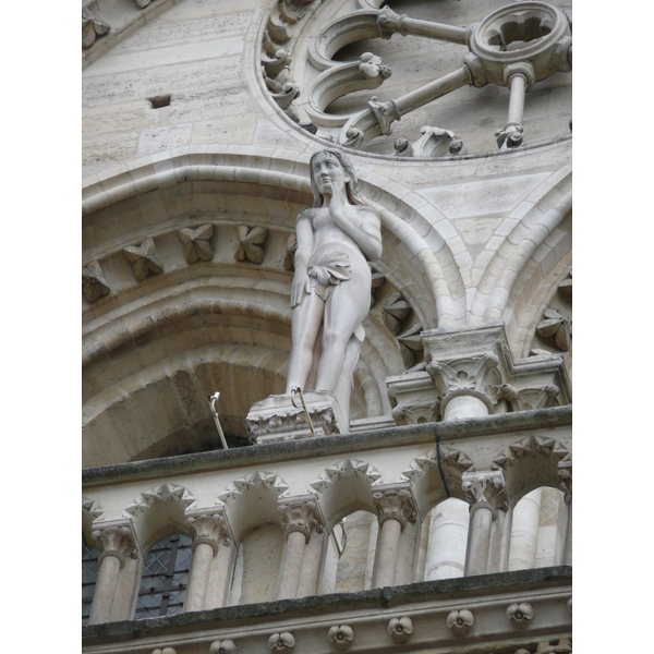 รูปถ่าย ฝรั่งเศส(France) ปารีส(Paris) มหาวิหารน็อทร์-ดาม(Notre Dame) 2007-05 12