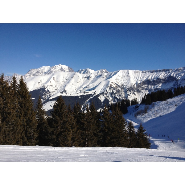 รูปถ่าย ฝรั่งเศส(France) เมแฌฟว์(Megeve) โรชบรุน(Rochebrune) 2012-02 8