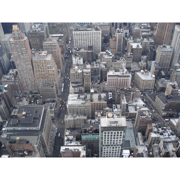 รูปถ่าย สหรัฐอเมริกา(United States) นิวยอร์ก(New York) ตึกเอ็มไพร์สเตต(Empire state building) 2006-03 29