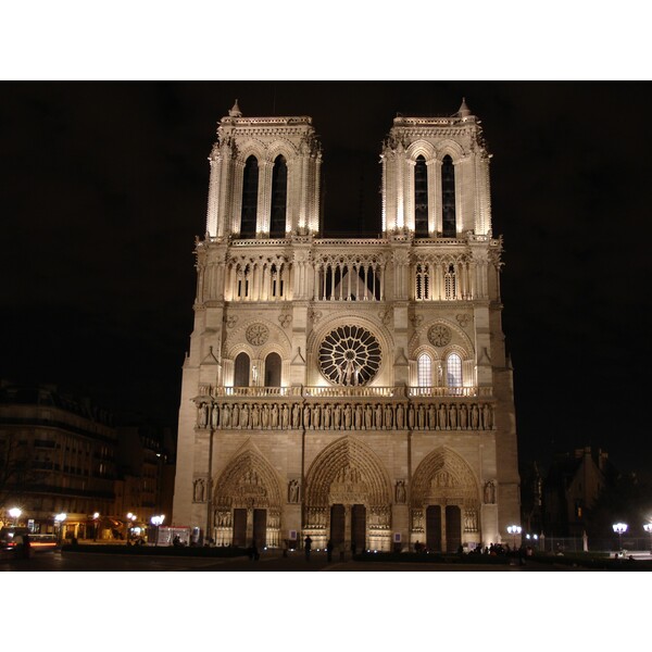 รูปถ่าย ฝรั่งเศส(France) ปารีส(Paris) มหาวิหารน็อทร์-ดาม(Notre Dame) 2006-03 3