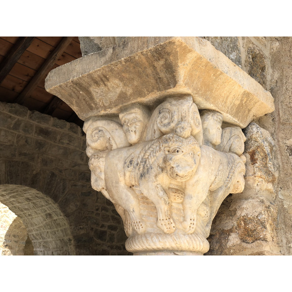 รูปถ่าย ฝรั่งเศส(France) แอบบีแซ็งมาร์แต็งดูกานีกู(Abbaye Saint Martin du Canigou) 2018-04 3