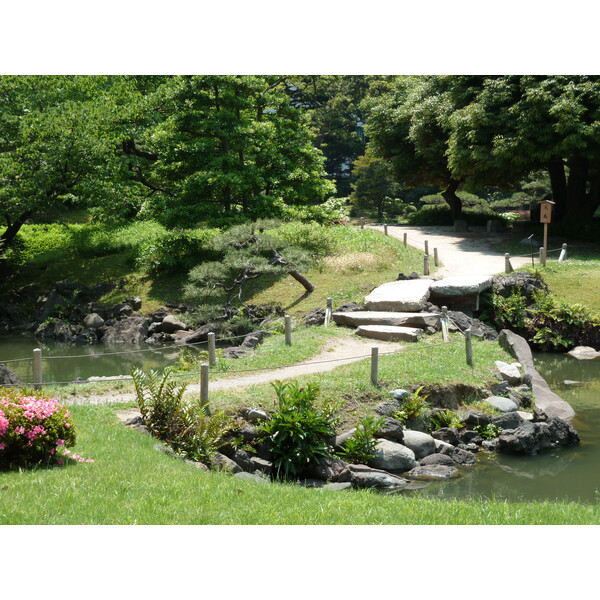 รูปถ่าย ญี่ปุ่น(Japan) โตเกียว(Tokyo) สวนคิวชิบะริคิว(Kyu Shiba rikyu Gardens) 2010-06 20