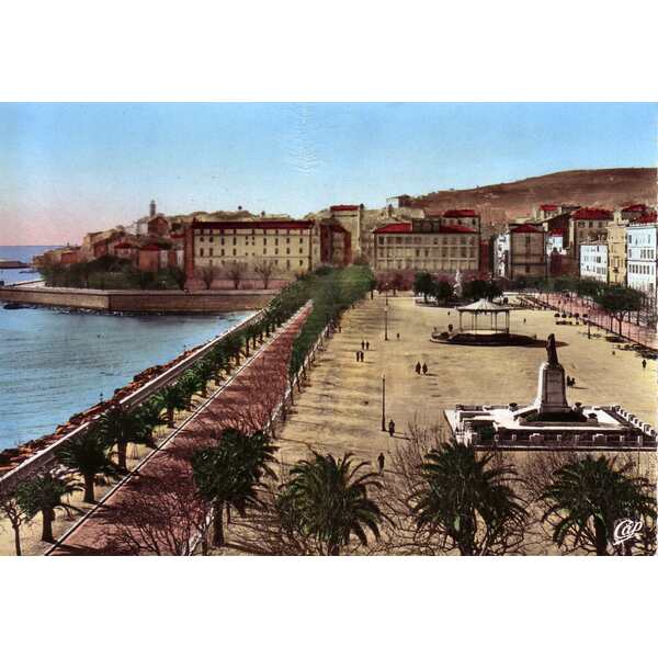รูปถ่าย ฝรั่งเศส(France) คอร์สิคา(Corsica) โปสการ์ดเก่า(Old Postcards) บาสเทีย(Bastia) 1900-01 3