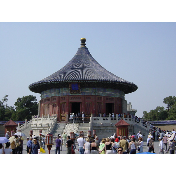 รูปถ่าย จีน(China) ปักกิ่ง(Beijing) วัดแห่งสวรรค์(Temple of Heaven) 2002-05 10
