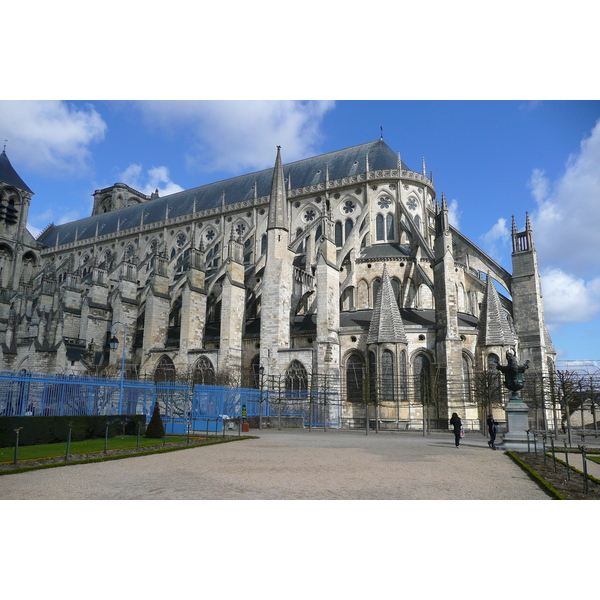 รูปถ่าย ฝรั่งเศส(France) บูร์ฌ(Bourges) มหาวิหารบูร์ฌ(Bourges Cathedral) 2008-04 15