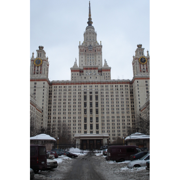 รูปถ่าย รัสเซีย(Russia) มอสโก(Moscow) มหาวิทยาลัยแห่งรัฐมอสโก(Moscow State University) 2006-03 4