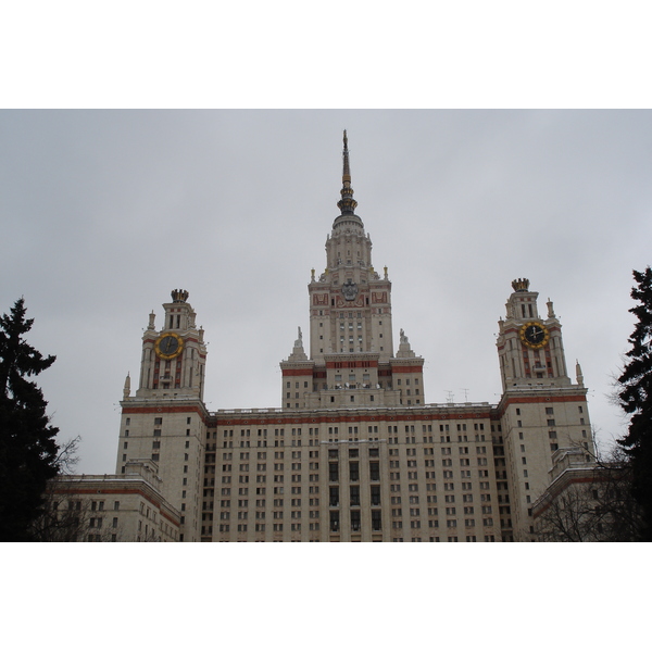 รูปถ่าย รัสเซีย(Russia) มอสโก(Moscow) มหาวิทยาลัยแห่งรัฐมอสโก(Moscow State University) 2006-03 8