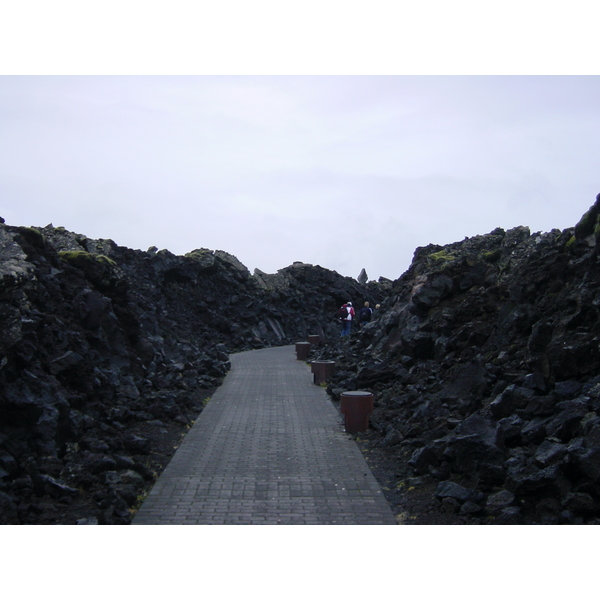 รูปถ่าย ไอซ์แลนด์(Iceland) บลูลากูน(Blue Lagoon) 2003-03 10