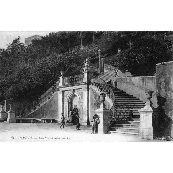 รูปถ่าย ฝรั่งเศส(France) คอร์สิคา(Corsica) โปสการ์ดเก่า(Old Postcards) บาสเทีย(Bastia) 1900-01 33