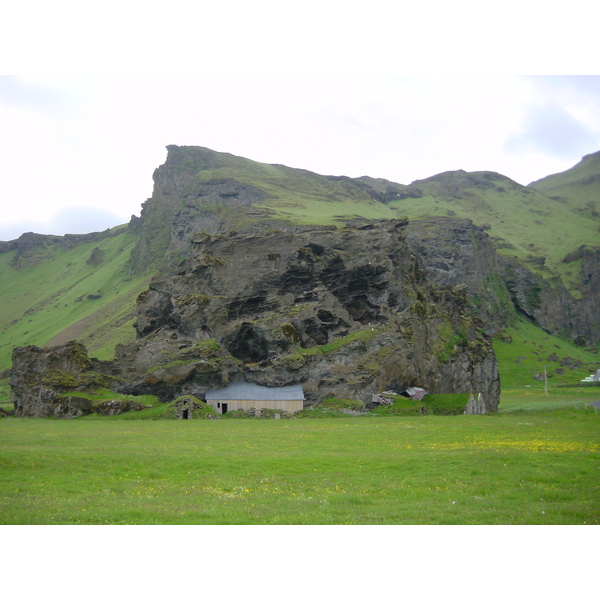 รูปถ่าย ไอซ์แลนด์(Iceland) ถนนหมายเลข 1 จากวีกไปสโกการ์(Road 1 vik to skogar) 2003-06 4