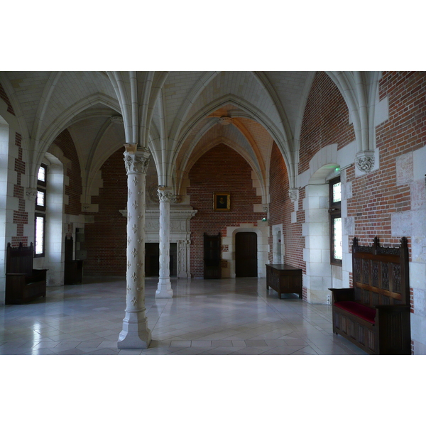 รูปถ่าย ฝรั่งเศส(France) อ็องบวซ(Amboise) ปราสาทอ็องบวซ(Amboise Castle) 2008-04 1