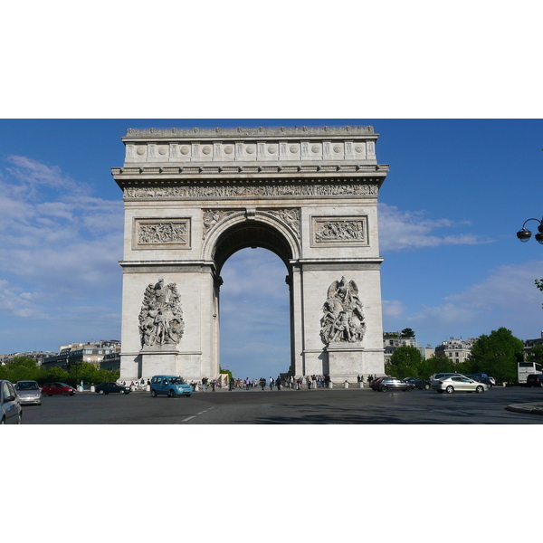 รูปถ่าย ฝรั่งเศส(France) ปารีส(Paris) ประตูชัย(Etoile and Arc de Triomphe) 2007-05 138
