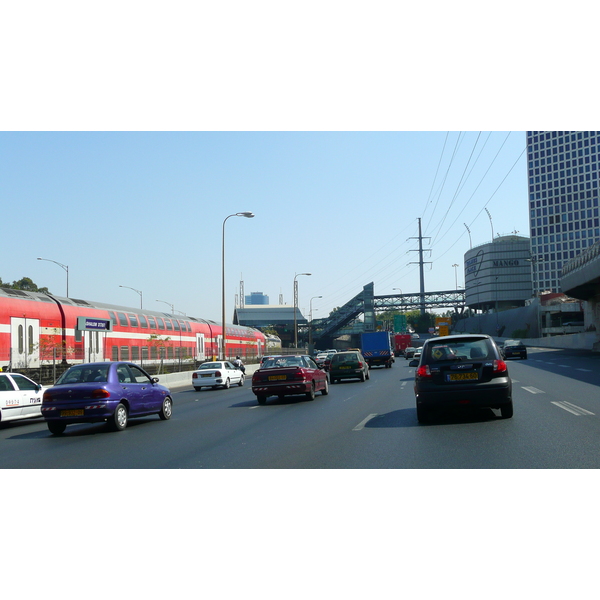 รูปถ่าย อิสราเอล(Israel) จากเทลอาวีฟไปท่าอากาศยานเบนกูเรียน(Tel Aviv to Ben Gurion Airport) 2007-06 4