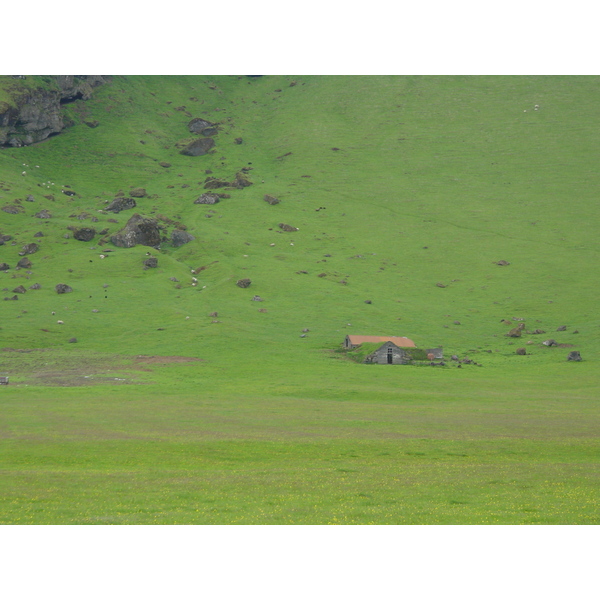 รูปถ่าย ไอซ์แลนด์(Iceland) ถนนหมายเลข 1 จากวีกไปสโกการ์(Road 1 vik to skogar) 2003-06 6