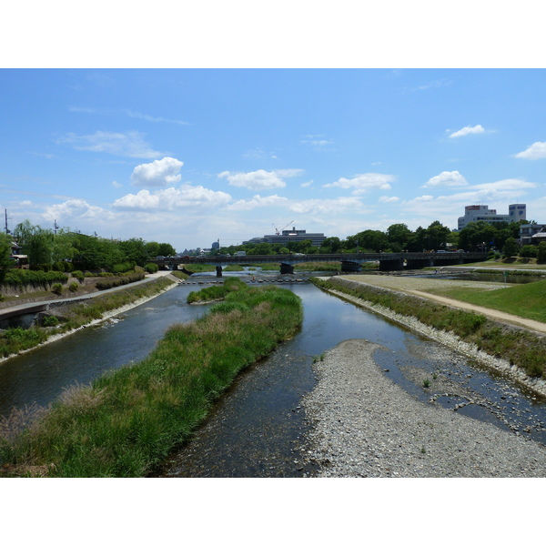 รูปถ่าย ญี่ปุ่น(Japan) เกียวโต(Kyoto) แม่น้ำคาโมะ(Kamo River) 2010-06 9