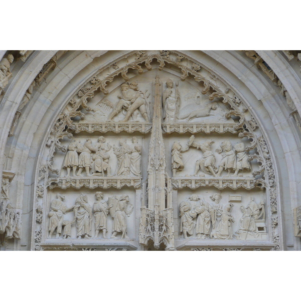 รูปถ่าย ฝรั่งเศส(France) บูร์ฌ(Bourges) มหาวิหารบูร์ฌ(Bourges Cathedral) 2008-04 30